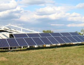 Földre telepített napelemes rendszer Zalaegerszegen